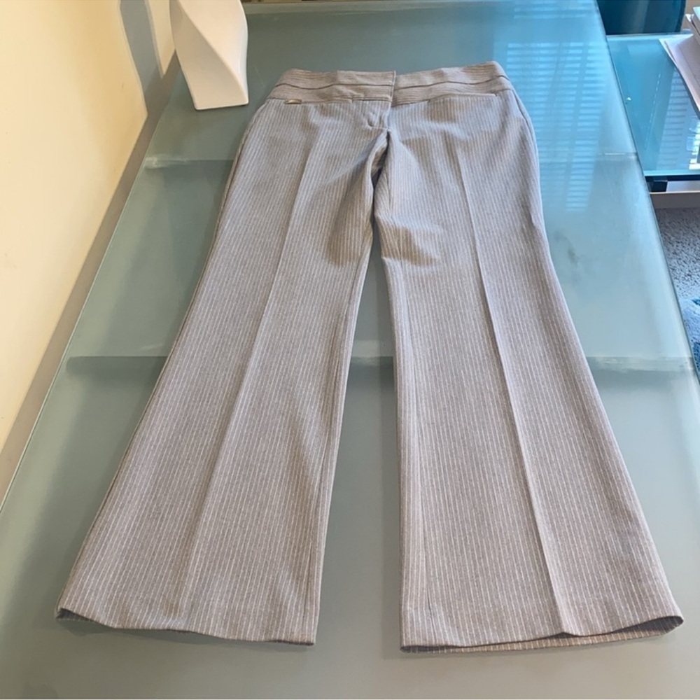 Express Mid Rise Wide Leg Editor Dress Pants Size 4 R